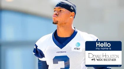 CowboysNation's tweet photo. Word out of camp was that Dak and WR Dennis Houston had fantastic on-field chemistry. 

Every camp, we get excited about UDFA WR6 and WR7 but they never seem to make the 53. 

Well, that changed this year. 

WR Dennis Houston made the 53 man roster. https://t.co/wTMZH8L2X8