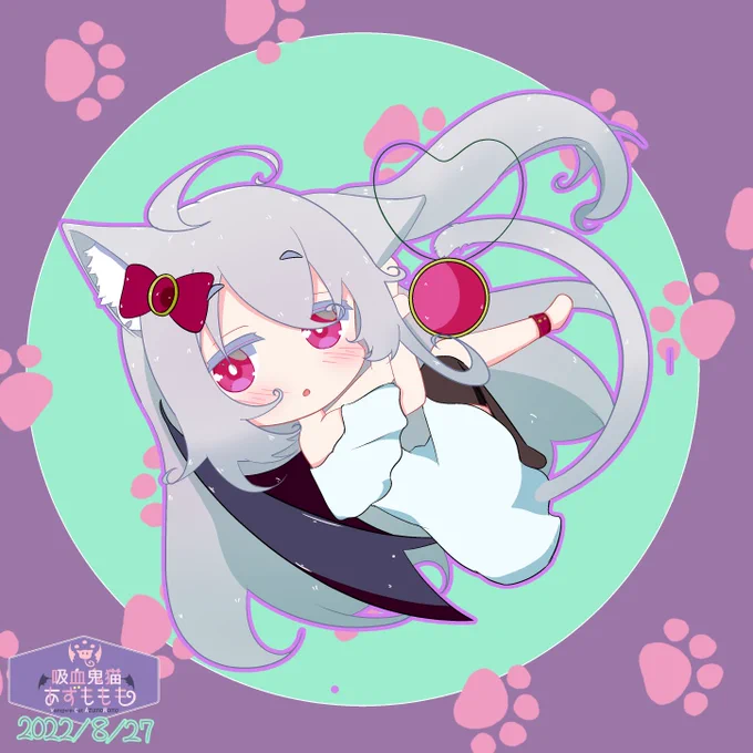 前半は立ち絵作り、後半は色々描いた月でした。安定のちびキャラです。#今月描いた絵を晒そう 