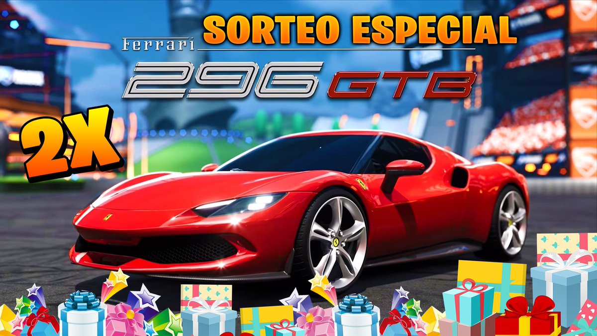 🎁🎉SORTEO DE 2 *FERRARI 296GTB*🎉🎁

⬇️REQUISITOS⬇️
🔹Seguirme en Twitter.
🔸Seguir a <a href="/nereaandrade7/">DfreezeGIRL🦋</a>
🔹Dar RT🔁
🔸Menciona a 2 personas.

📅Termina 04/09/2022
⚠️Para todas las plataformas!
🚨Si participáis en Instagram tenéis más oportunidades.

¡Mucha Suerte!