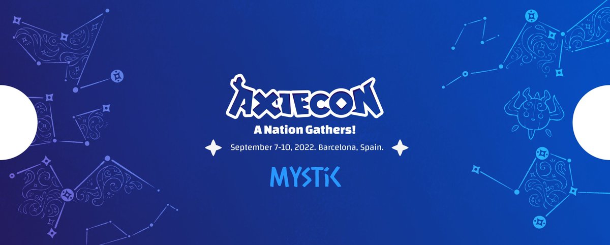AxieInfinity_ES's tweet photo. ¡La fecha límite para hacer upgrade de tu entrada Axie Mystic para #AxieCon es el 5 de septiembre a las 11:59 PM EST!

Upgrade👉 https://t.co/vjEaSic5HF https://t.co/q00GIBQhGA