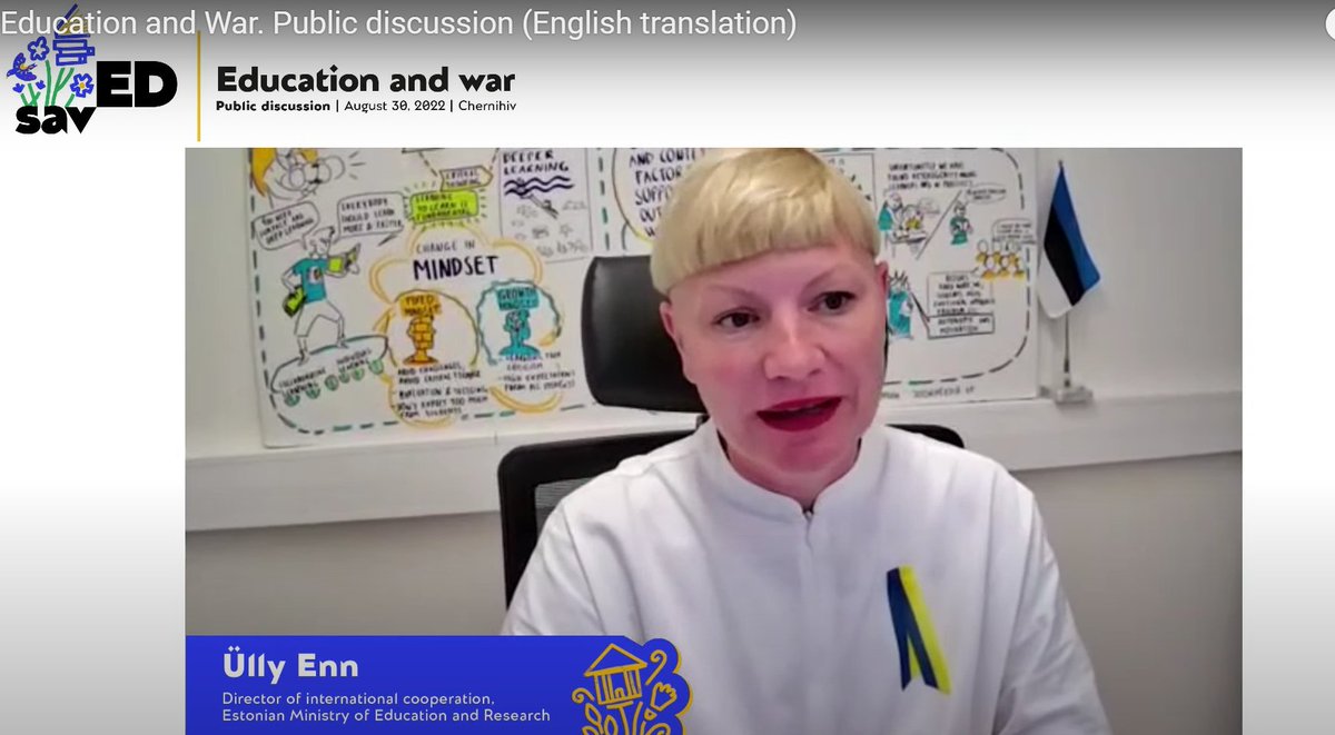 haridusmin's tweet photo. Ülly Enn @UllyEnn, head of #interationalcooperation discussed #education cooperation between #Estonia🇪🇪 and #Ukraine🇺🇦 at SavED panel today with Andreas Schleicher @SchleicherOECD, Li Andersson @liandersson, Serhii Babak, Anna Novosad...
Rewatch: https://t.co/ppfYmu6GoH https://t.co/20YttYRyaO