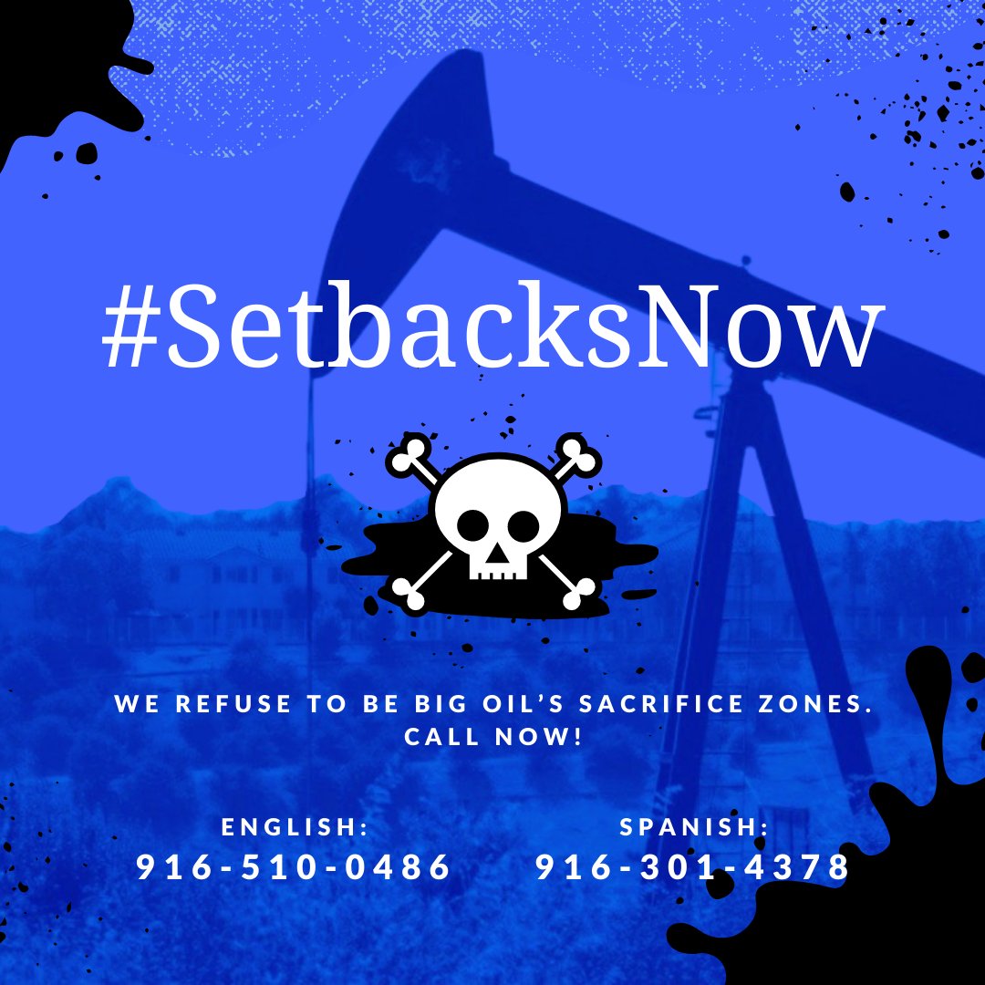 foodandwater's tweet image. We can no longer sacrifice our health and the health of our children, neighbors, and friends to the oil and gas industry. THIS WEEK, CA legislators have the chance to do something about it. 

☎️ Call 916-510-0486 now to ask a key legislator to vote #YesonSB1137 #SetbacksNow