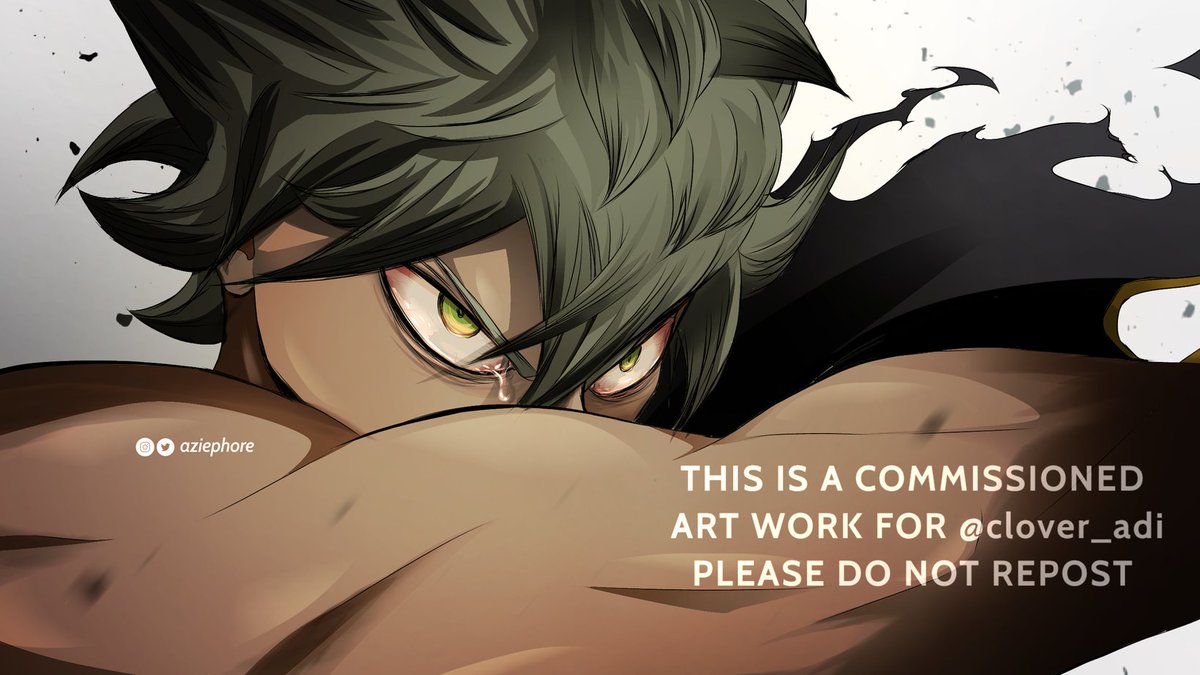 aziephore's tweet photo. "Flaw of the world"
.
Commision work for  clover_adi 
.
https://t.co/xzOh0I8snS
.
#BlackClover #BCSpoilers #asta https://t.co/SOZjRkyXji