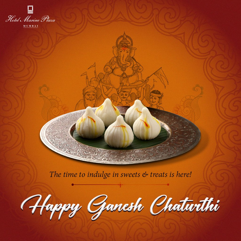 May you have the best time with friends and family on this auspicious occasion. #GaneshChaturthi
#HappyGaneshChaturthi
#HotelMarinePlaza #ALuxuriousExperience
.
.
#Ganesha #Bappa #Ganpati #Mumbai #Marinedrive #Churchgate #Ganeshutsav #Celebration #Festival #IndianFestival