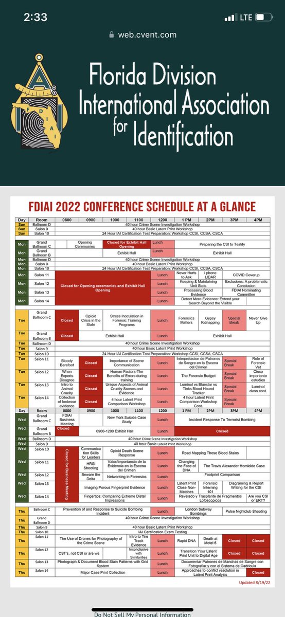 Check out the 2022 conference schedule!
