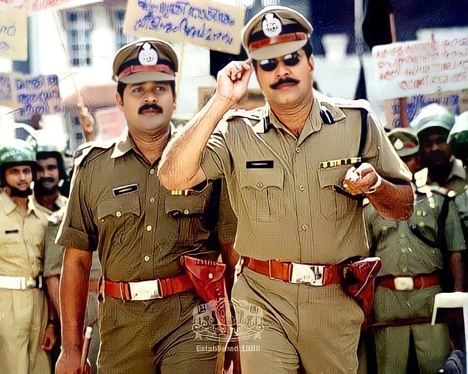 Team__impu's tweet photo. Megstar as Super Dashing COP Ramanathan IPS 🔥🔥 A Superb Investigation Police thriller from @mammukka - #Vinayan Combo 🔥

Here Is The Tag To Celebrate 21 years of  Rakshasa Rajavu

#21YearsOfRakshasaRajavu

@mammukka #Mammootty https://t.co/KT9Co0YpPL