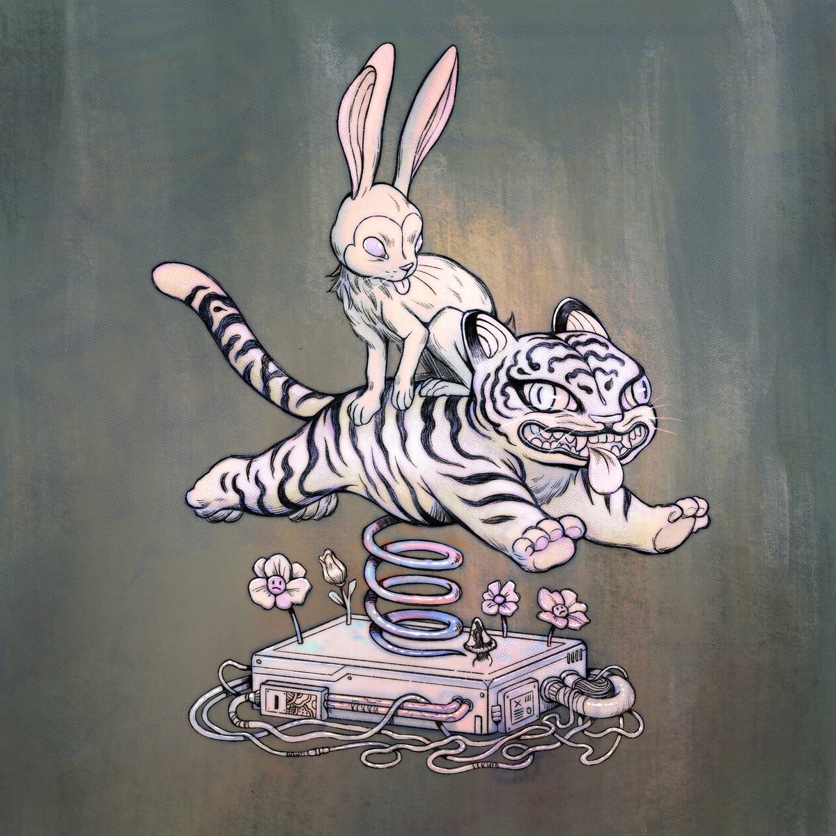 damiandidenko's tweet photo. Expectations 2022
Personal work, iPad + @Procreate 
#illustration #drawing #sketchbook #GraphicDesign #lowbrow #popsurrealism https://t.co/Cn1q0U6HF1