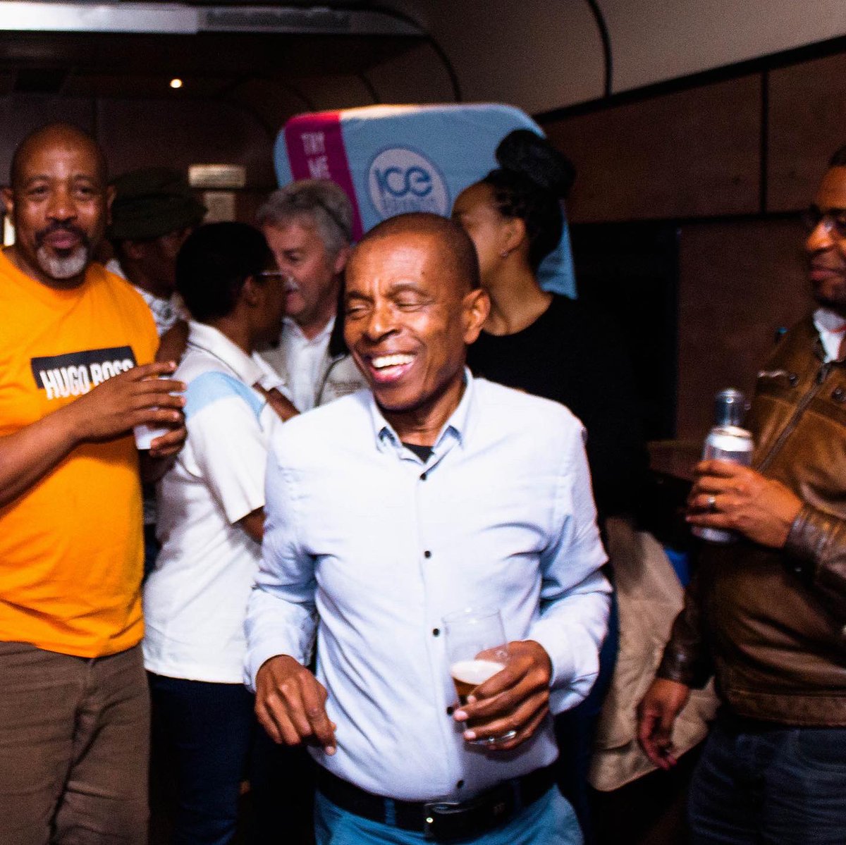 IceBrands's tweet photo. We got to host a block party this past weekend on a train from Johannesburg to Durban for the @ComradesMaratho 2022 in partnership with @PRASA_Group 

Breaking the ice with Ice 🧊 Block. https://t.co/jqe3EuSqdm