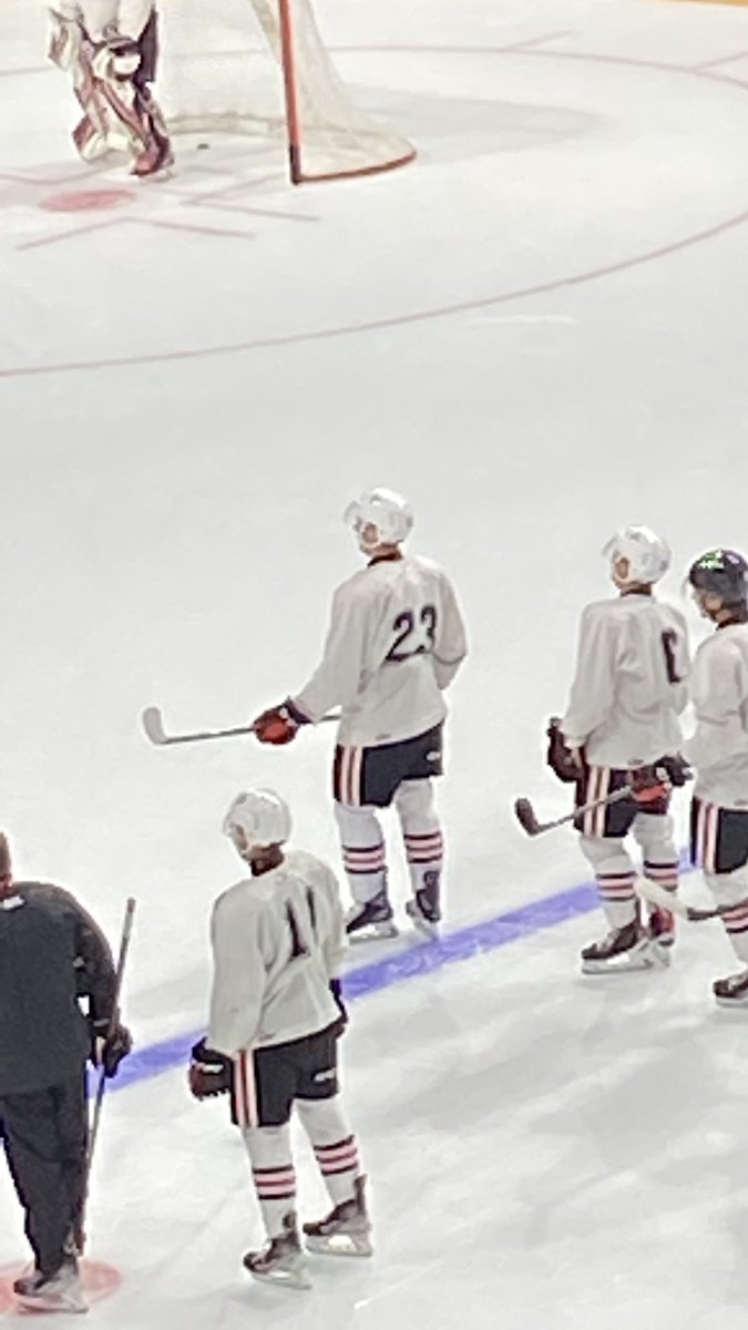 I remember him last year standing out at Training Camp and again doing it today! 

<a href="/sami_dn/">Sami Douglas-Najem</a> looks great at #IceDogs training camp on Day 1