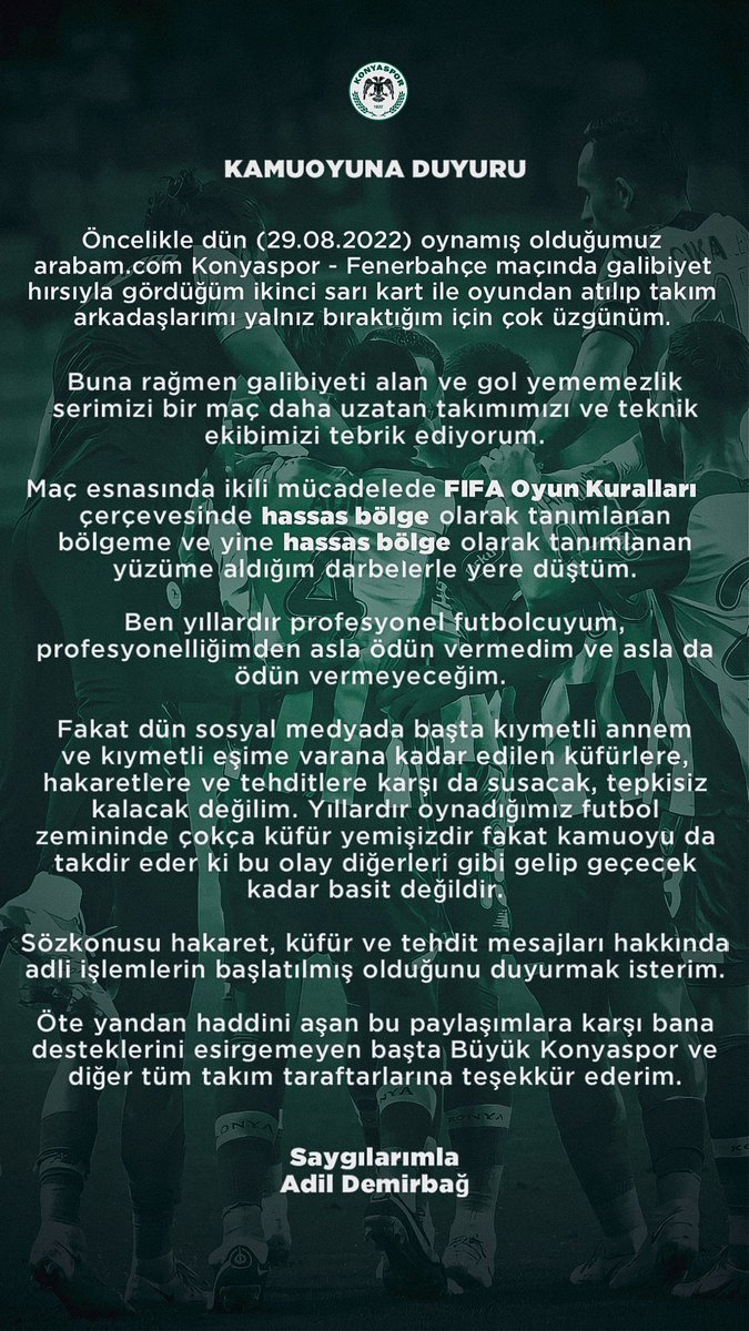 Adil Demirbağ (@ademirbag15) on Twitter photo 