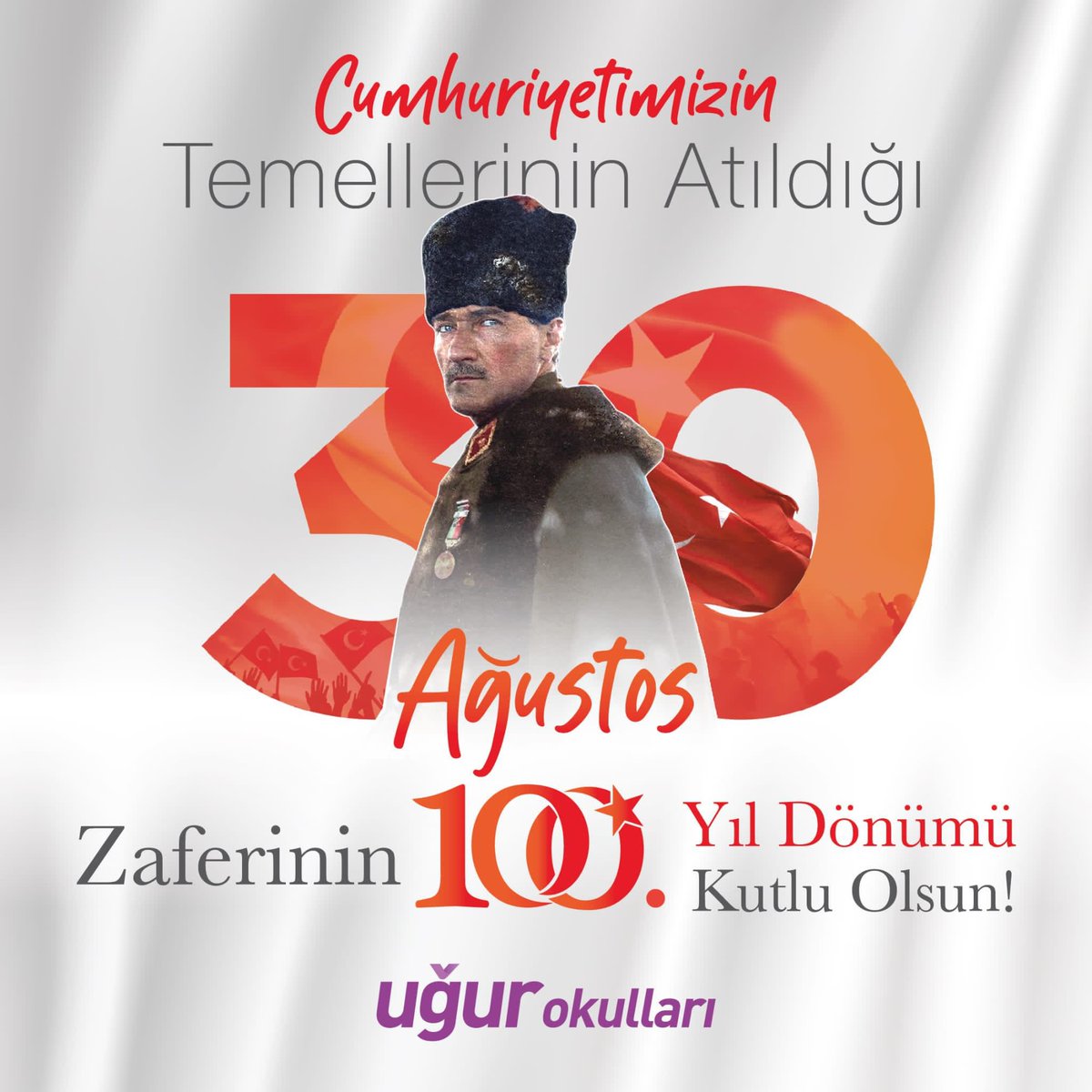 Geçmişte de gelecekte de hep Atamızın izinde büyük bir gururla ve minnetle🇹🇷