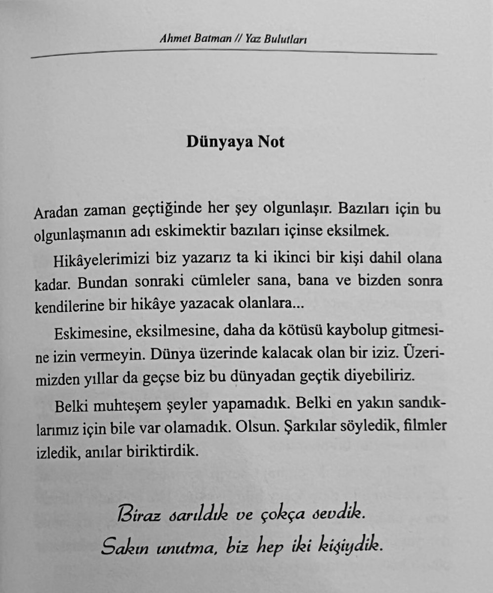 AveBAveB's tweet photo. Dünyaya not. https://t.co/TDwHRj74Bu