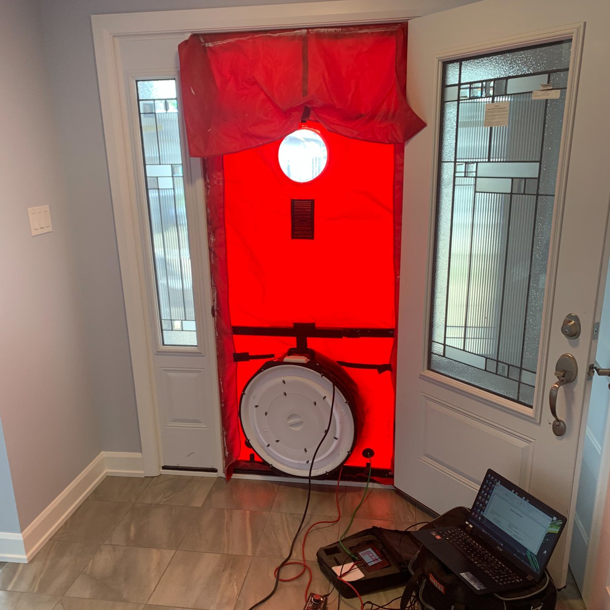 HomesolBuilding's tweet photo. Yet another #TightHouseOfTheWeek by @CorvinelliHomes! This one was at 0.67 ACH, a or NLR 0.06 cfm/ft2, and NLA 0.62 in2/100ft2! They are making some seriously #Airtight and #EnergyEfficient homes!
#NRCan #EnergyUpgrades #Energy #PassiveHouse #EnerGuide #HomesolBuildingSolutions https://t.co/38PgYafOeP