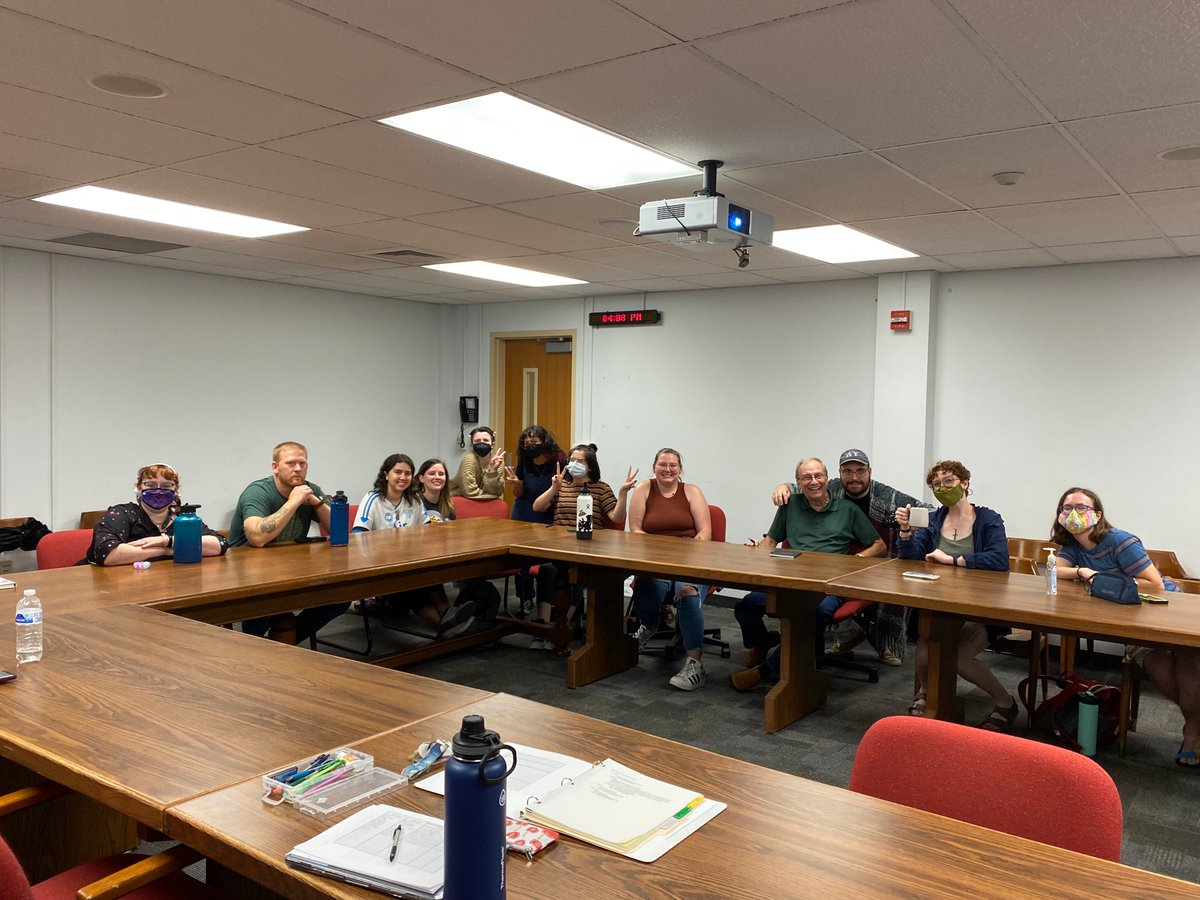 LambdaAlphaWSU's tweet image. We had a fantastic first meeting yesterday! It was great to catch up with our members and meet some new faces!! #lambdaalpha #anthropology #wichitastate