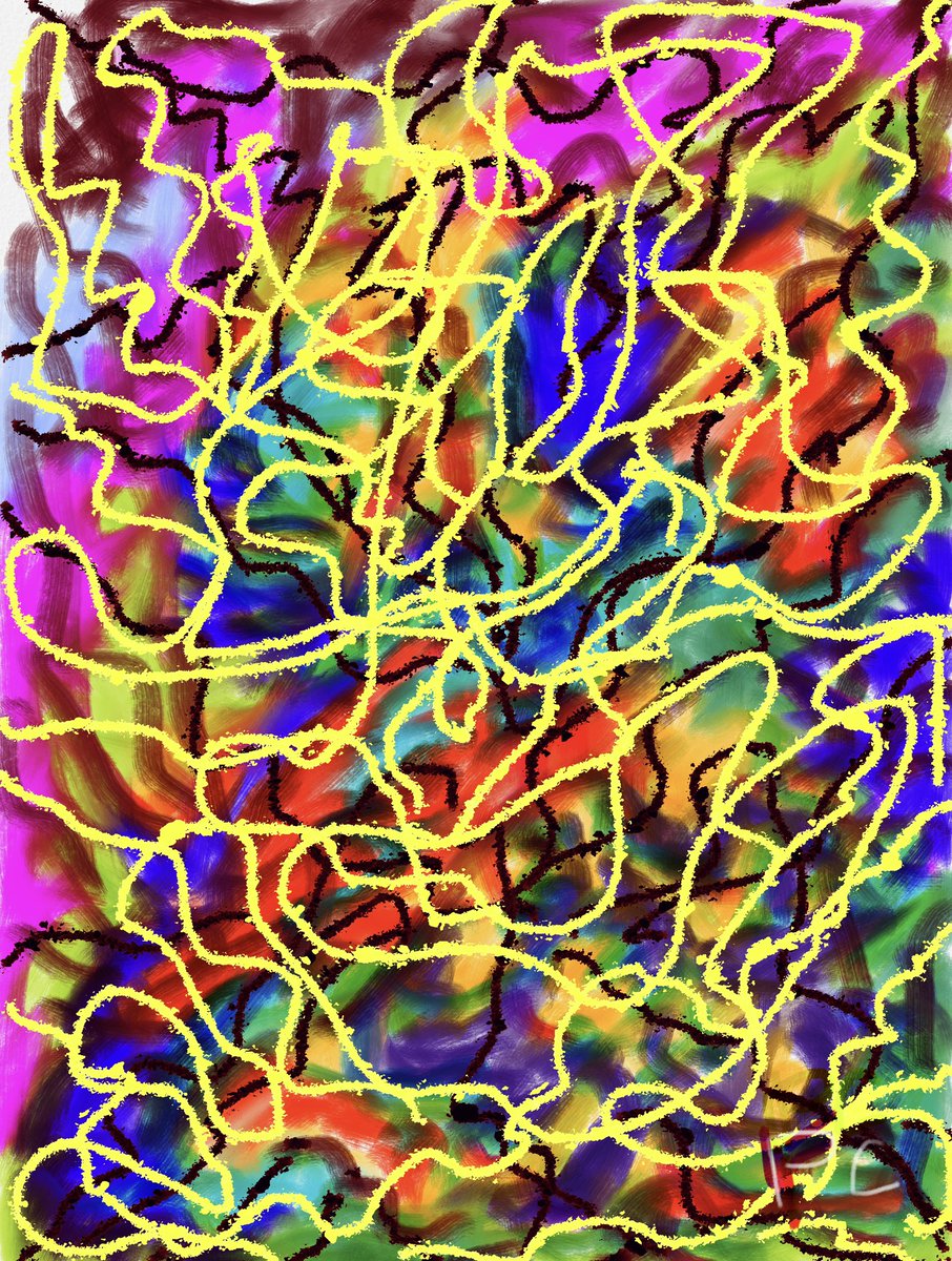 Patrick25242068's tweet photo. #Yellowstring #digitalart #modernart #abstractart #artcollectors #printsforsale https://t.co/obTwFEUdQL