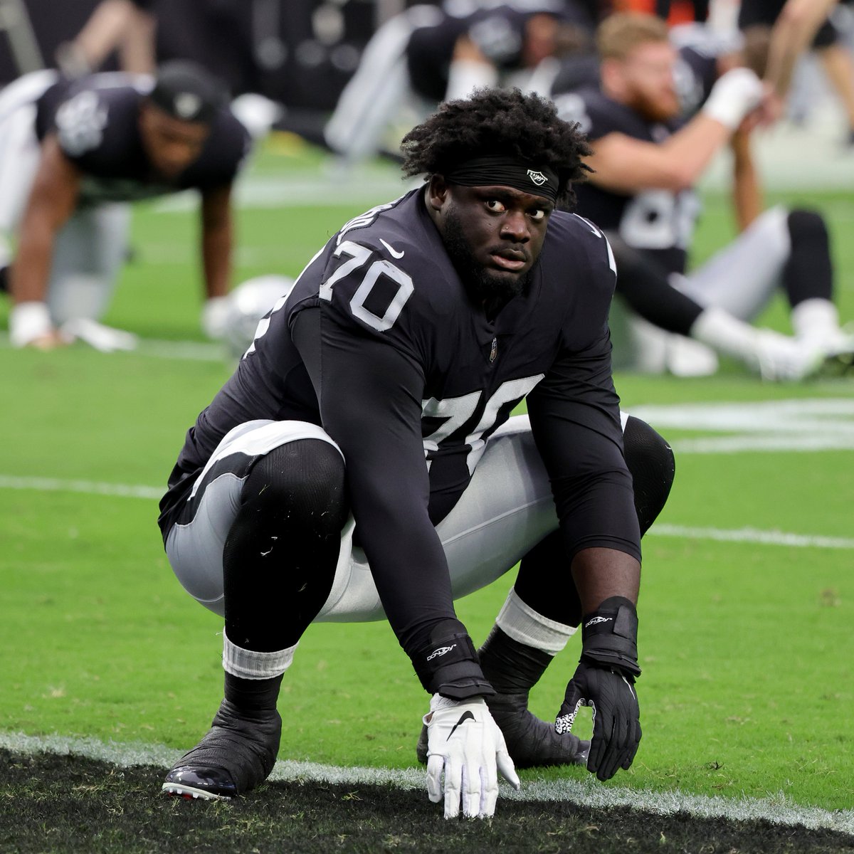 bet365_us's tweet photo. #Raiders first-round picks from 2019-2021 😳

2021: Alex Leatherwood (Cut)
2020: Henry Ruggs III (Cut)
2020: Damon Arnette (Cut)
2019: Clelin Ferrell (5th year declined)
2019: Josh Jacobs (5th year declined)
2019: Johnathan Abram (5th year declined)

(h/t @MySportsUpdate) https://t.co/9eVzxHy9Z5