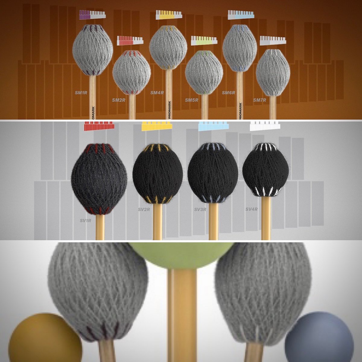 chopsperc's tweet photo. This week's blog covers the SPYR series of mallets by @promarksticks! Head over to get some basic details on this series of mallets that is perfect for the school music setting! 

https://t.co/2U9JnCgEwH https://t.co/22BLc2RSWG