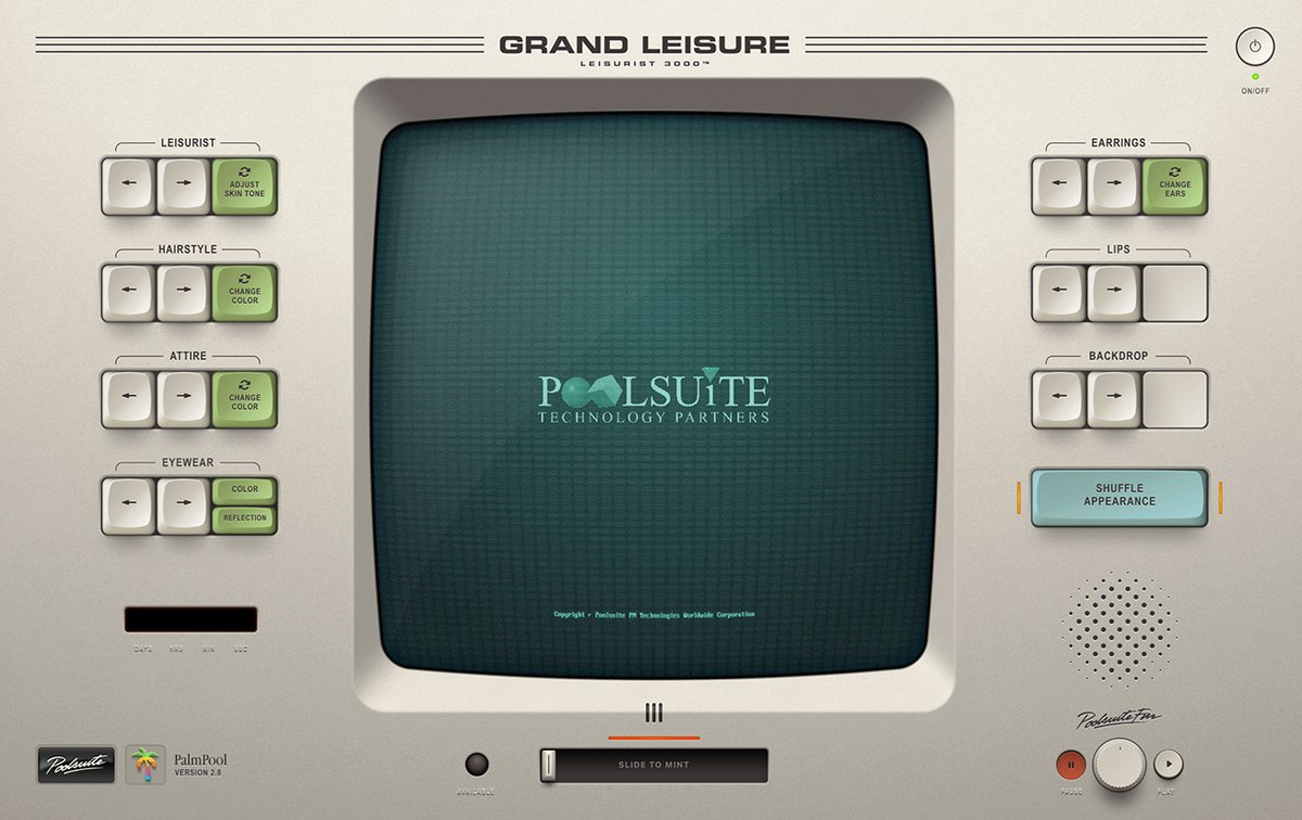 Poolsuite tweet media