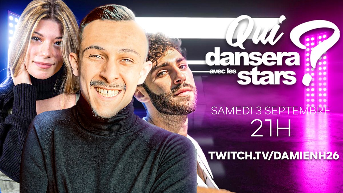 DamienHemaizia's tweet image. ❗️❗️ LIVE EXCEPTIONNEL ❗️❗️

Retrouvez-nous en live SAMEDI SOIR A 21H pour debrief les castings de Qui Dansera Avec Les Stars avec 2 invités INCROYABLES !

GO GO GO ( APPUYEZ SUR RETWEET ) ❗️