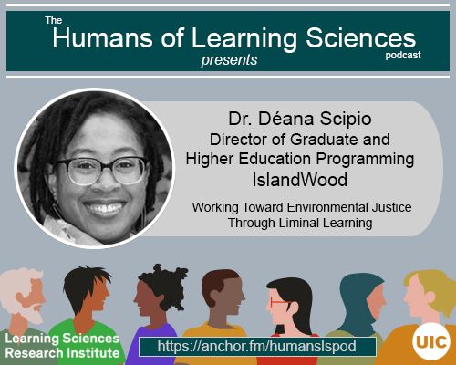 The Humans of Learning Sciences (@humanslspod) on Twitter photo Liminal learning: moving across boundaries and spaces. How do we use this concept to work towards environmental justice? That’s what Dé Scipio <a href="/aeolani/">Dr. Déana Scipio</a> is doing at IslandWood! New episode of Humans of LS has dropped. ✅ it out now:
👂🏽 anchor.fm/humanslspod 🦻🏽
#learningsciences Liminal learning: moving across boundaries and spaces. How do we use this concept to work towards environmental justice? That’s what Dé Scipio <a href="/aeolani/">Dr. Déana Scipio</a> is doing at IslandWood! New episode of Humans of LS has dropped. ✅ it out now:
👂🏽 anchor.fm/humanslspod 🦻🏽
#learningsciences