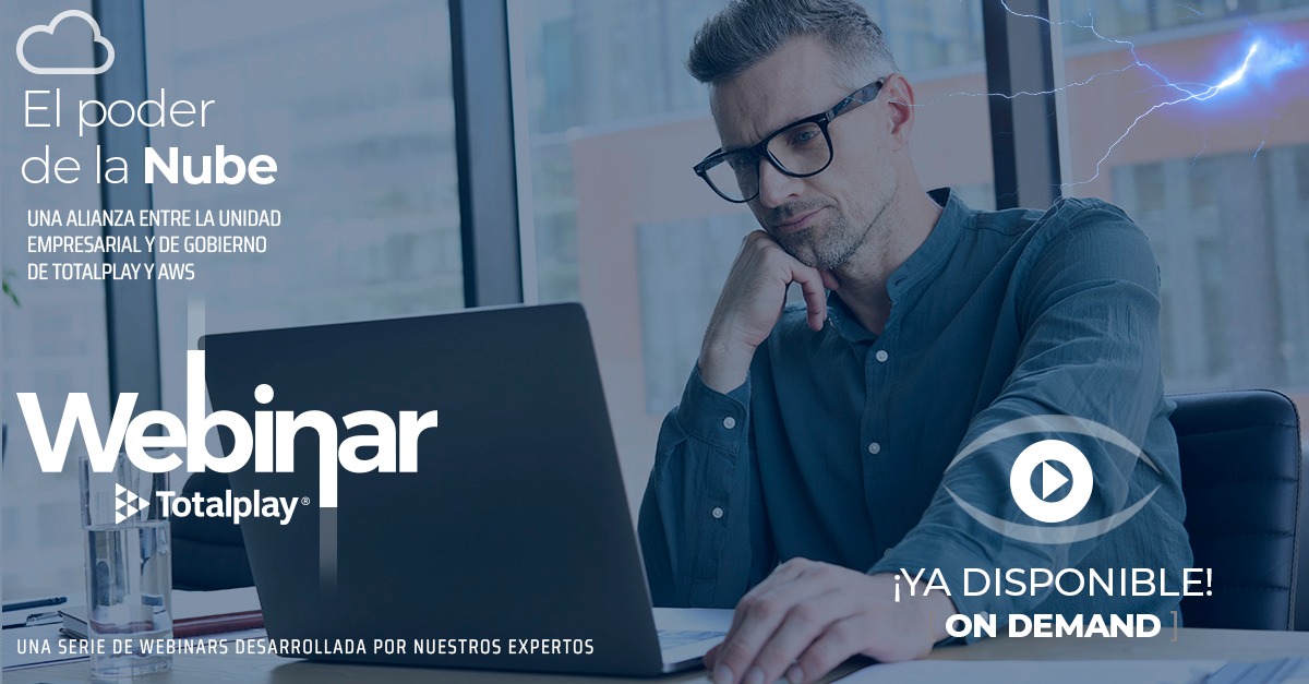 TotalplayEmp's tweet image. 🔁 ¿Te perdiste nuestro webinar o quieres volver a ver la transmisión?
Te contamos sobre las soluciones de Nube que la alianza entre la unidad empresarial y de gobierno de Totalplay y AWS tiene para ti.
¡Descubre el #PoderDeLaNube! 👁 Haz clic aquí: bit.ly/3Q9NKdy