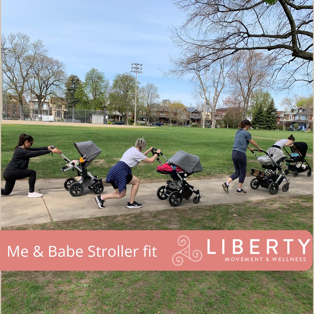 LibertyMovement's tweet photo. Me &amp; Babe Stroller fit!

Join us for Me &amp; babe strollerfit in Dovercourt Park for the last dog days of summer! Grab you babe and join other parents in the hood for a fun class that's  a mix of low impact cardio, stretching and Pilates for core strengthening. Class starting up Tue https://t.co/AosWHsiRDA
