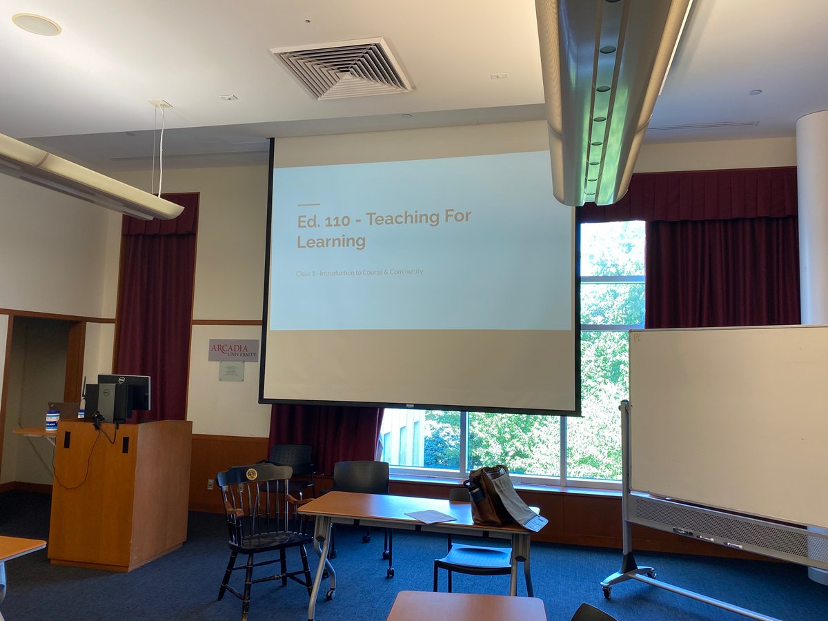 Day 1 of teaching undergrad!

Unit 1 - How Education Should Be
Unit 2 - How Education Is
Unit 3 - How Education Could Be