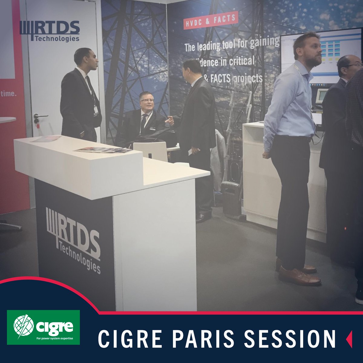 RTDS_Simulator's tweet photo. We’re having a blast reconnecting with all of you again here at the CIGRE Paris Session! If you haven’t stopped by to say hello yet, we’re at booth S334 showcasing new applications for real-time digital simulation using hardware-in-the-loop testing.
@CIGREWorld
#RTDS #HILtest https://t.co/KFio9MdeXA