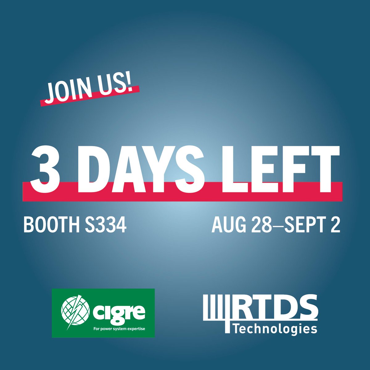 RTDS_Simulator's tweet photo. We’re having a blast reconnecting with all of you again here at the CIGRE Paris Session! If you haven’t stopped by to say hello yet, we’re at booth S334 showcasing new applications for real-time digital simulation using hardware-in-the-loop testing.
@CIGREWorld
#RTDS #HILtest https://t.co/KFio9MdeXA