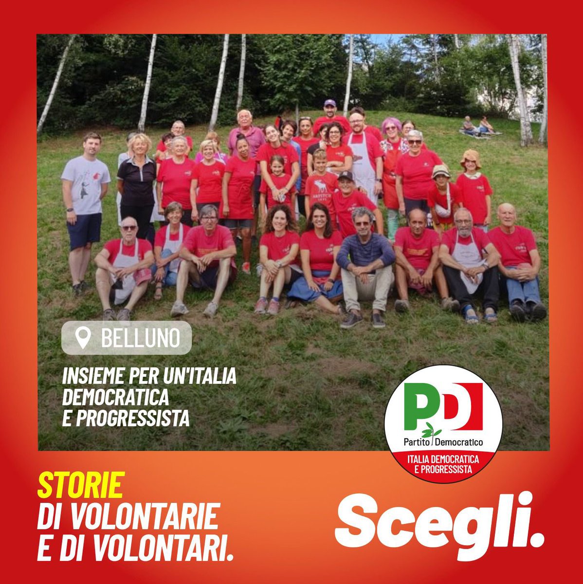 pdnetwork's tweet photo. A #Belluno grazie a centinaia di volontarie e #volontariPD la Festa dell’Unità è uno degli eventi più attesi dell’anno. Incontro, confronto e idee per il futuro del Paese.
Nessun destino è già scritto. #25settembreVotoPD #scegli
Unisciti a noi 👉🏻 https://t.co/UdpvzXXF90 https://t.co/T8AwRbzabf