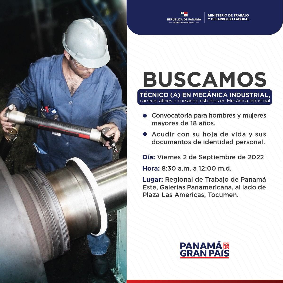Empresa manufacturera del área de Panamá Este está en busca de