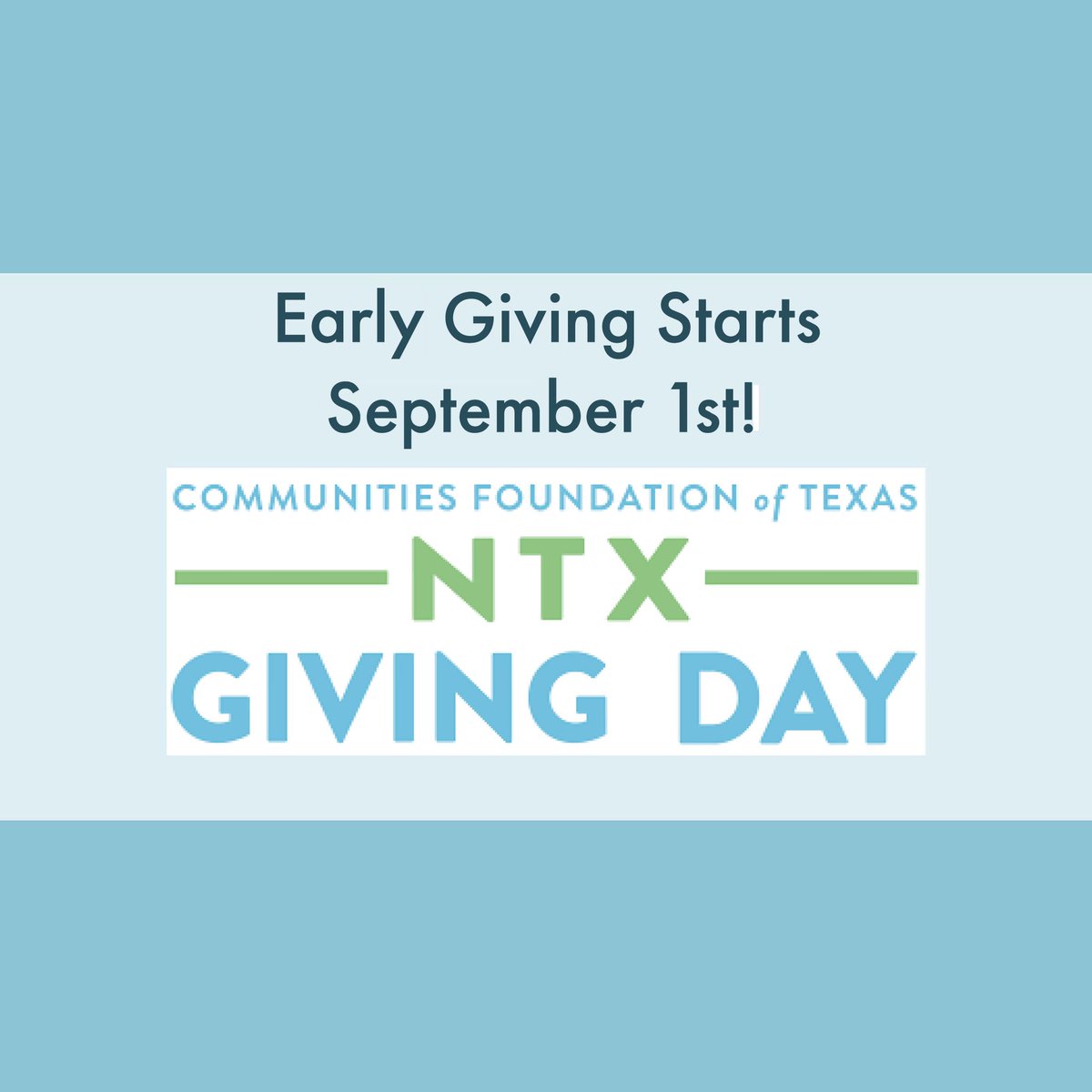 North Texas Giving Day is on Thursday, September 22nd. Early giving opens September 1st. When you give to the Retina Foundation for NTX Giving Day, it will be matched, up to $25,000. That means your donation will make DOUBLE the impact!

To give go to northtexasgivingday.org/retina-foundat…
