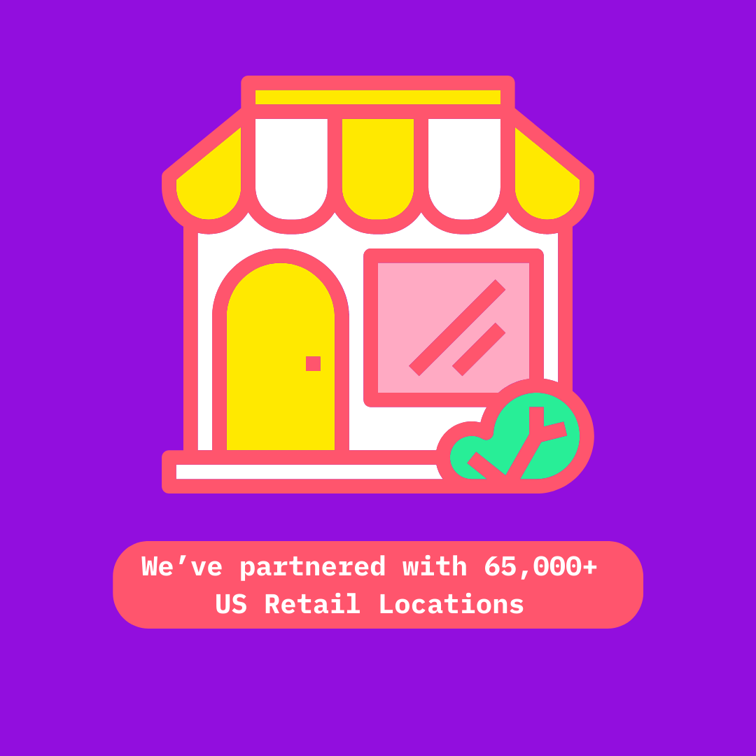 paytheory's tweet photo. How do we support the Un- and Under-banked? We’ve partnered with 65,000+ US Retail Locations. 

#edtech #fintech #finance #tech #payments https://t.co/ACAc9l3JSi