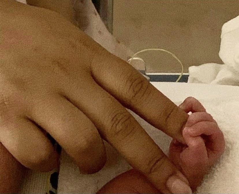 iambryansmac's tweet photo. On Monday August 29th at 9:18PM Mireya Mary-Lindsey McAllister stepped in the world.  #MyDaughter #GodHasSpoken https://t.co/A6NBnpjr3z
