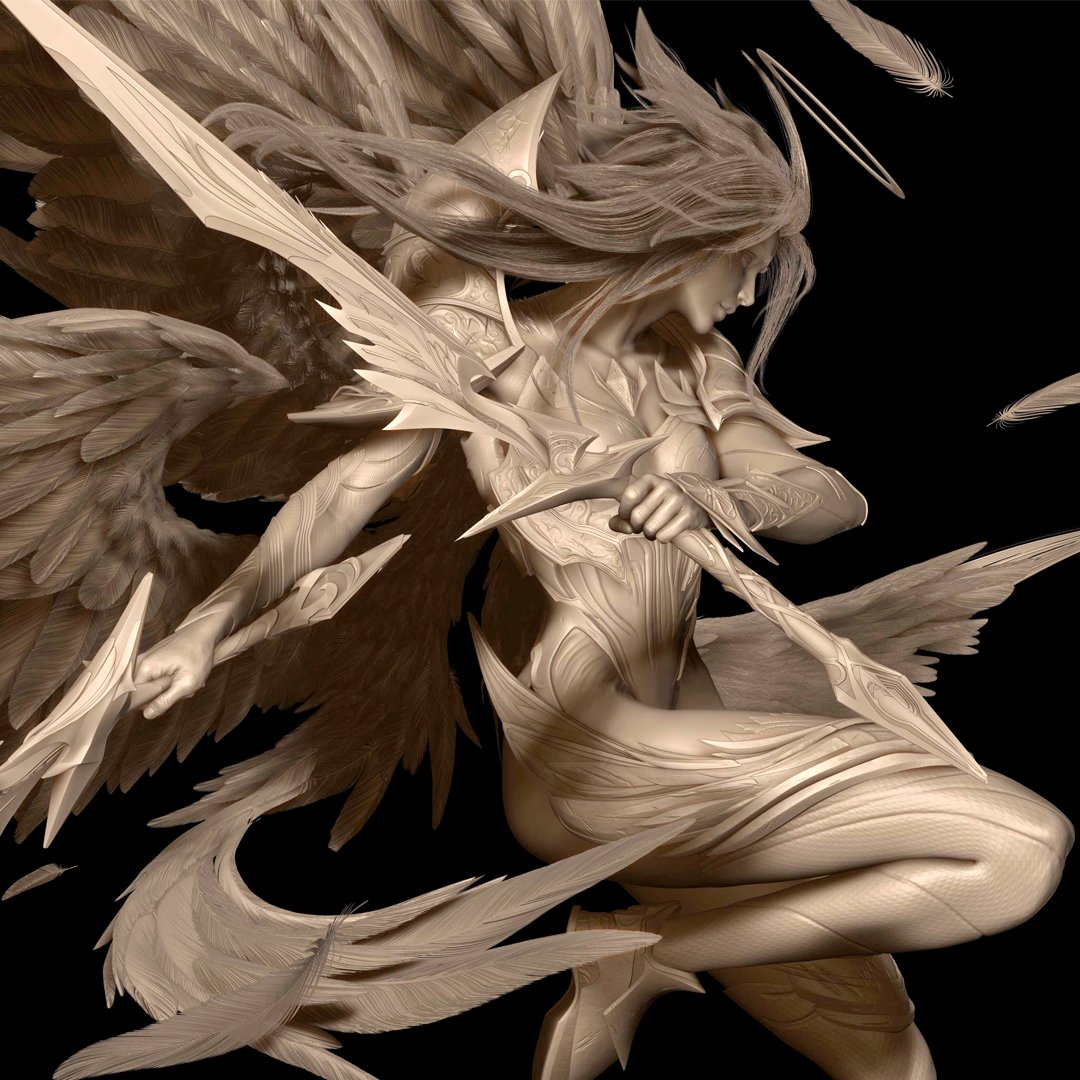 maxonzbrush's tweet photo. Beautiful #LeagueOfLegends fan art created by ZBrushCentral member JacksonYang. This is the first CG creation he has shared with us! See more renders and leave a comment at https://t.co/YlQikdSi5O
•
•
•
•
•
#ZBrush #ZBrush2022 #3D #pixologic #3DArt #DigitalArt #3DModeling https://t.co/Ve8IhxshMN
