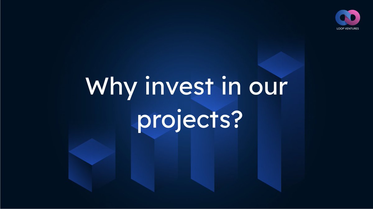 loop_ventures's tweet photo. The main reason?
We do things differently. Besides investing our own capital, we also:
1. Enable synergies between entrepreneurs and investors through a unique model that allows us to build a sustainable, marketable, and effective blockchain technology
#loopventures
(👇) https://t.co/FCKuhngl9j