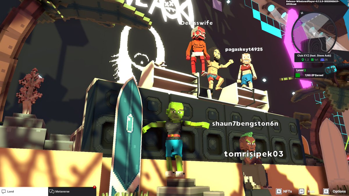AlexanderSherw9's tweet photo. @TheSandboxGame @steveaoki I just participated in the #SandboxAlphaS3Giveaway for a chance to win 500 SAND! On stage with Steve Aoki, check out my screenshot below!
👇 https://t.co/NGAz9iQLTt