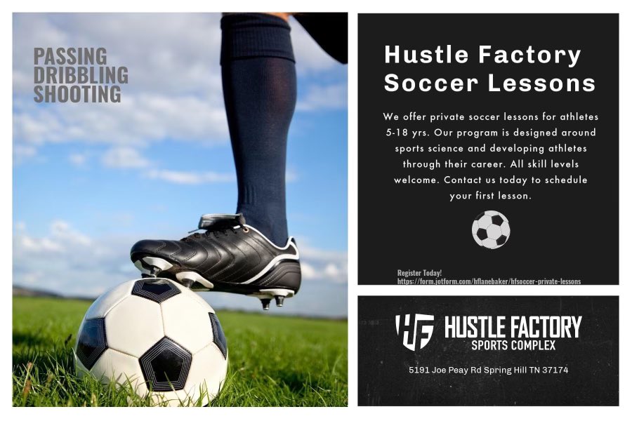 HFSportsComplex's tweet photo. Sign up for our Private Soccer Lessons for athletes 5-18 yrs. https://t.co/EN5go7buQP https://t.co/r59uMWUCS3