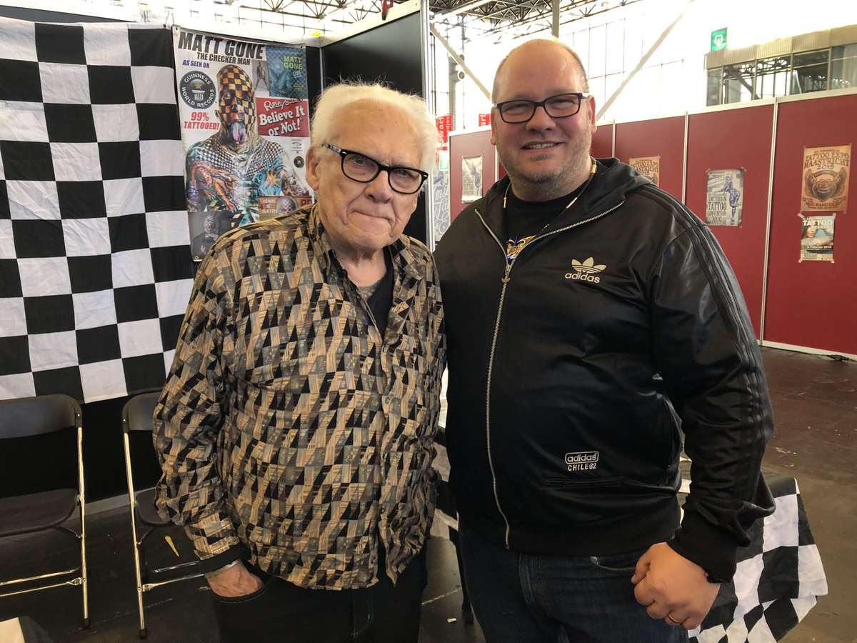Ca_Augustenborg's tweet photo. Throwback to Amsterdam before the pandemic. Lyle Tuttle RIP - The American Legend.

#tattoo2me #tattooideas #tattooing #tattooinspiration #artist #tattooer #tattooist #inkta #tattoolife #tattoolove #inklovers #inkaddict #mytattooinc #lyletuttle #americanlegend #woba #spreadtheink https://t.co/55eoHpQE3s