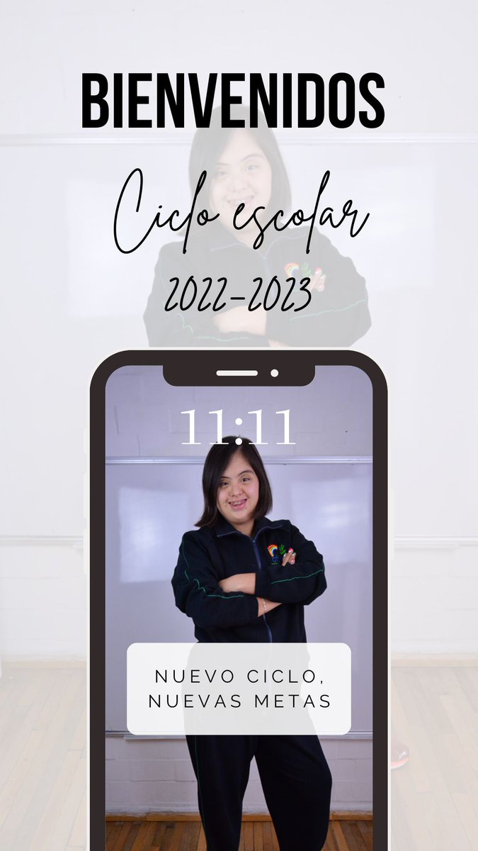 ctduca_iap's tweet photo. Comenzamos con el ciclo escolar 2022-2023.
Seguimos con nuestra misión de habilitar a las personas con Síndrome de Down para lograr una vida independiente.
¡¡BIENVENIDOS!!
#CTDUCA #SíndromedeDown https://t.co/lJjTsl09KK