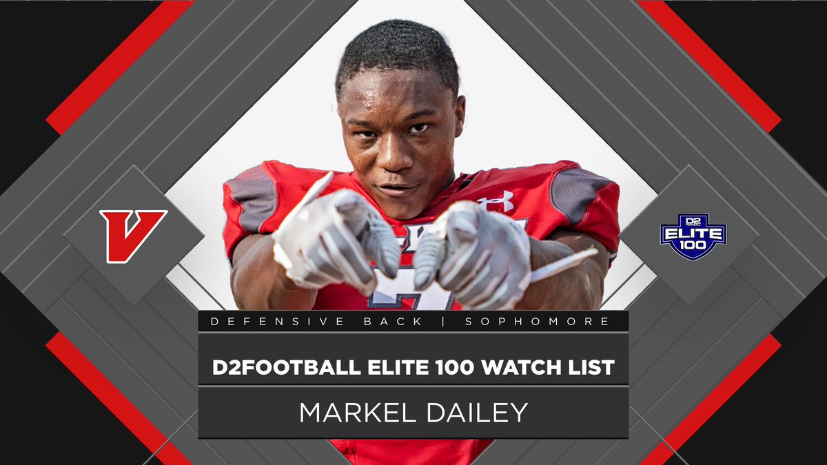 UVAWiseCavs's tweet photo. Congratulations to @UVAWiseCavsFB Markel Dailey on being named D2 Football Elite 100 Watch List!

#GoCavsGo l #IgnitedWeStand https://t.co/Uka301tO7x