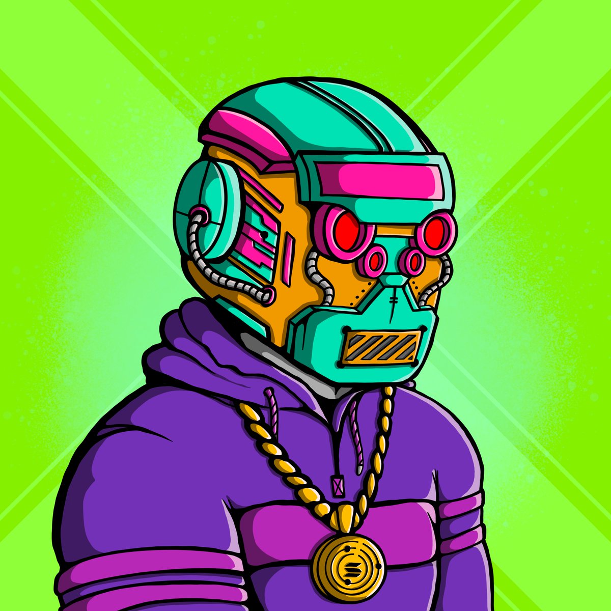 My new <a href="/solnftradar/">Solana (NFT, Memecoin, Airdrop) Radar</a> Founder's Pass looking like she just won the swag hackathon 🥇