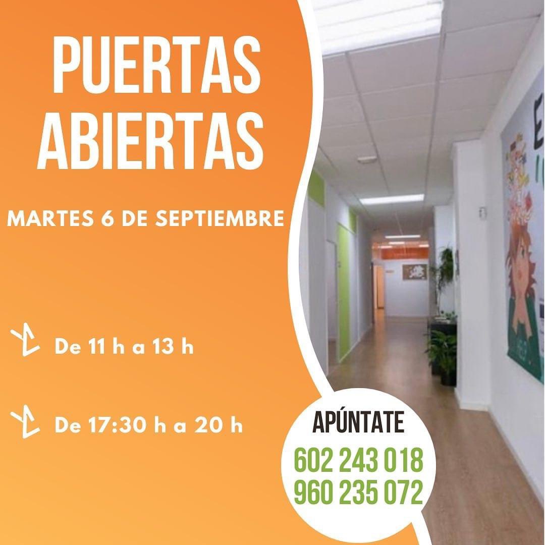 Próximo MARTES 6 DE SEPTIEMBRE 🗓 tendremos nuestra jornada de PUERTAS ABIERTAS.
🔸 Mañana: de 11 a 13 h
🔸Tarde: de 17:30 a 20 h
Si estás interesado o interesada en conocer nuestras instalaciones o saber más sobre la gran variedad de cursos, talleres, programas y servicios.