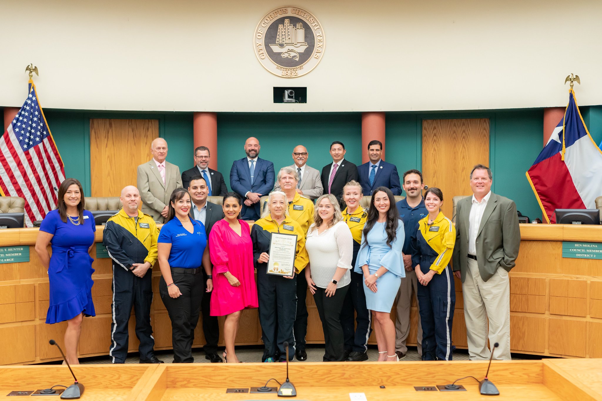 City of Corpus Christi on Twitter "Mayor Paulette Guajardo awarded a