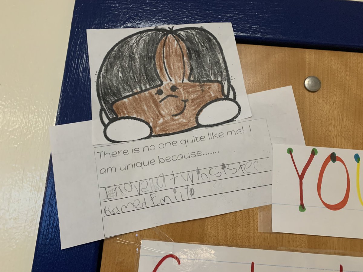 We are unique &amp; know how to use kind words to support others! #redcrayon #socialemotionallearning @Killian_STEAM <a href="/MEvans_KES/">Michelle Evans</a> <a href="/franklinscsu/">Stacey Franklin</a> <a href="/marlena_council/">Marlena Council</a>