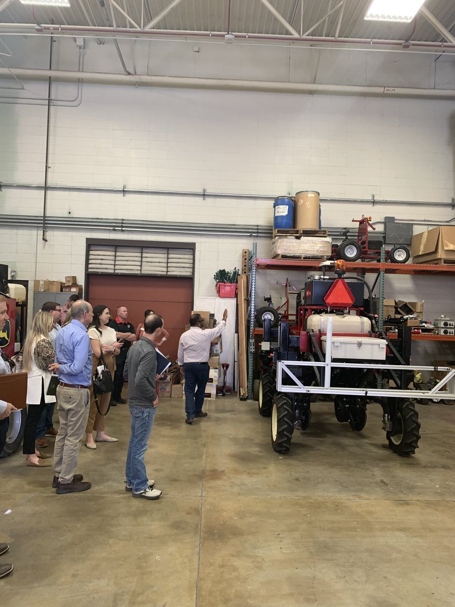 nebr_matt's tweet photo. Excited to host Nebraska and Agriculture Committee Congressional staff this week to learn about University of Nebraska work in transformational agriculture including robotic tractor at Tractor Test Lab and countering ag terrorism ⁦@NCITE_COE⁩ and ⁦@UNL_IANR⁩. https://t.co/Uff5sqQmFi