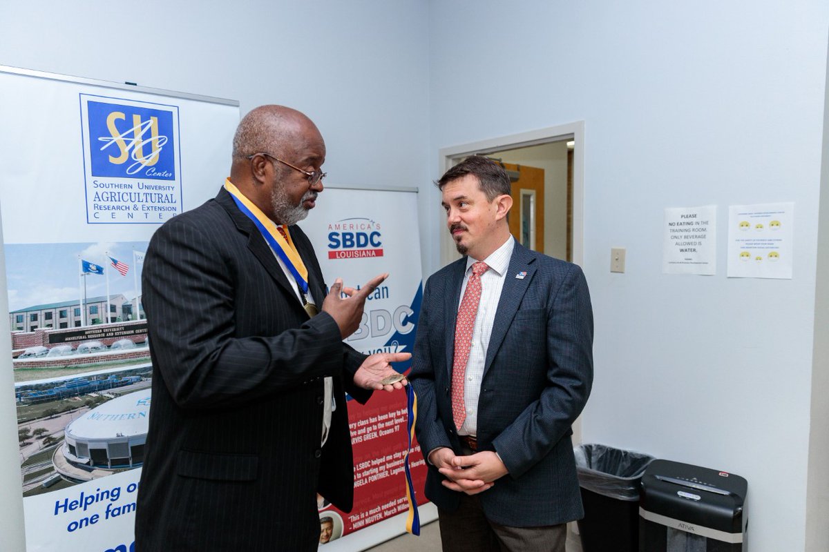CSNewOrleans's tweet photo. @SouthernU_BR A&amp;M College at Baton Rouge and its @lsbdc hosted a seminar with J.H. Jackson, Dr. Calvin Reuben Walker, and several other distinguished speakers to provide budding entrepreneurs with global aspirations to take their first steps in intl. business development strategy https://t.co/6pJRMTAATO