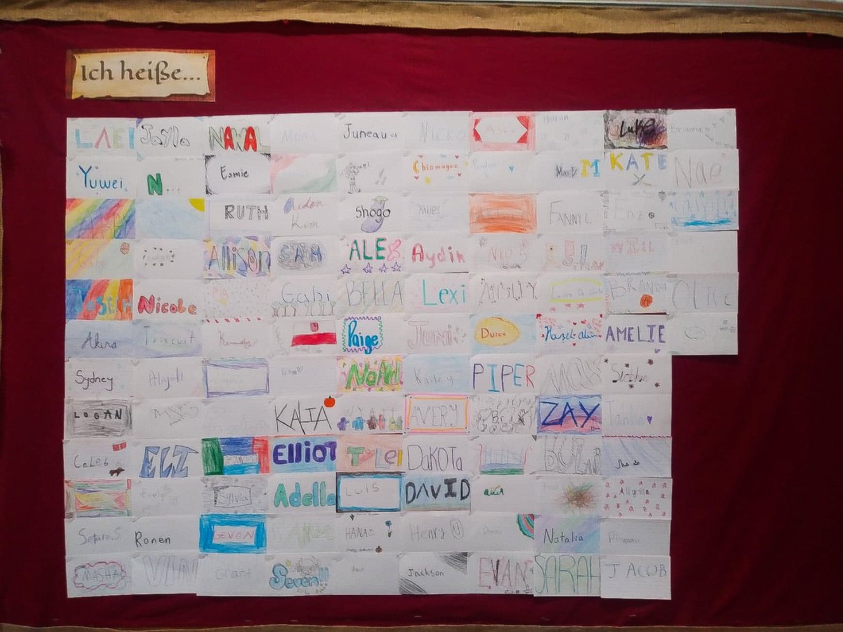 capitdan's tweet photo. My name wall! This week is all about learning everyone's name and orientating ourselves in our shared space. 😊

#goslowtogofast #communitybuilding #inclusiveclassrooms https://t.co/HF0Bb8cTM5