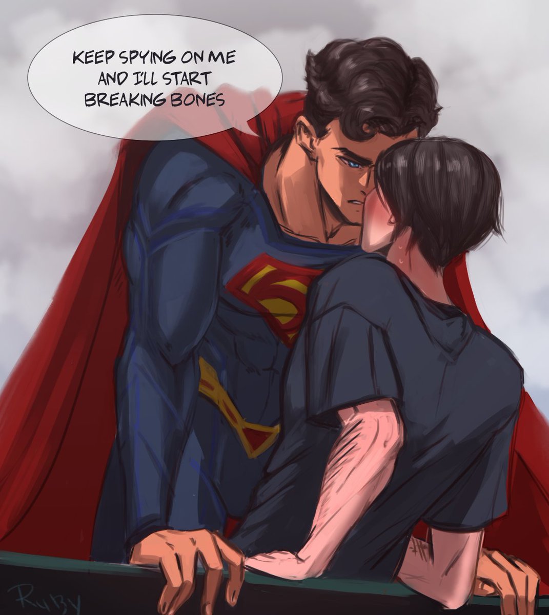 TheRubyBii's tweet photo. Scary Supe meeting his goth gf ^^
#Superbat #battisson https://t.co/okOSTn2BnJ