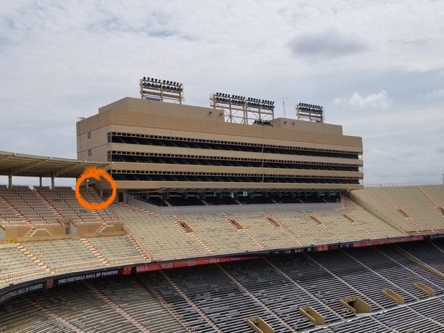 Can we do something about these seats, in the stadium, next?🍊
<a href="/AD_DannyWhite/">Danny White</a> 
<a href="/Vol_Football/">Tennessee Football</a> 
#VolTwitter
